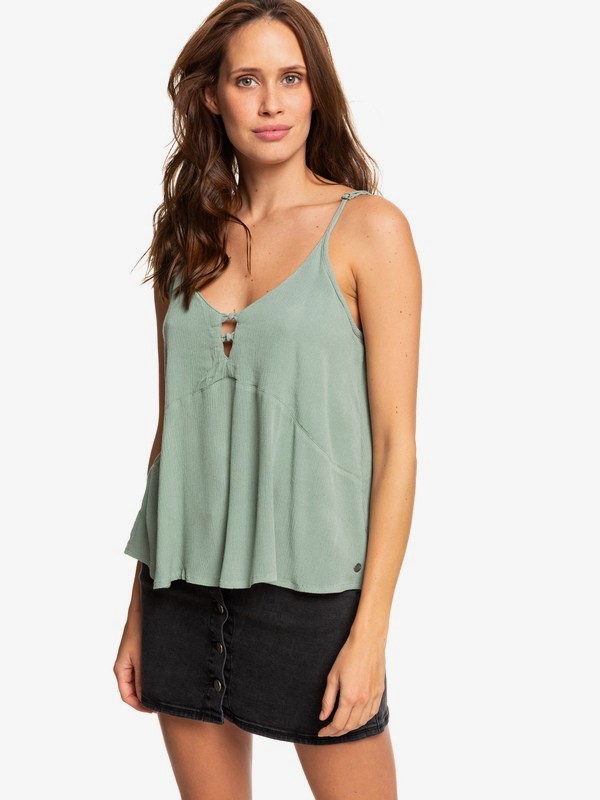roxy, Shifting Sky Cami Top, LILY PAD (gjn0) 0 Shifting Sky Cami Top Green ERJWT03225 Roxy
