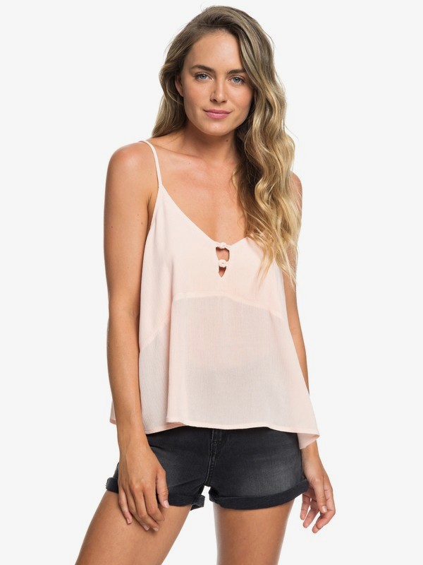 roxy, Shifting Sky Cami Top, PEACH WHIP (mek0) 0 Shifting Sky Cami Top Pink ERJWT03225 Roxy