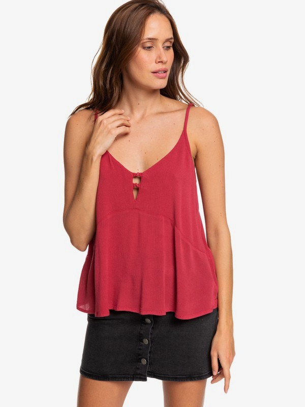 roxy, Shifting Sky Cami Top, DEEP CLARET (rqh0) 0 Shifting Sky Cami Top Red ERJWT03225 Roxy
