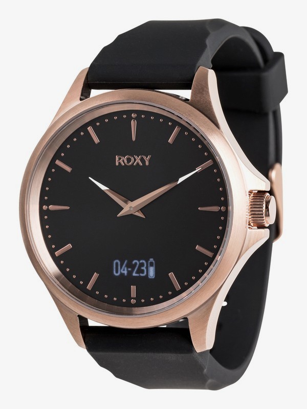 roxy, Messenger Activ - Montre analogique et digitale pour Femme, ROSE GOLD/BLACK/BLACK (xmkk) 0 Messenger Activ - Montre analogique et digitale pour Femme Rose ERJWT03281 Roxy