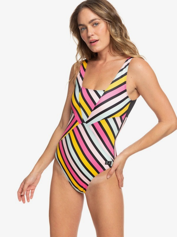 roxy, POP Surf - Badeanzug für Frauen, ANTHRACITE POP SURF ONE (xbym) 0 POP Surf - Badeanzug für Frauen Blau ERJX103196 Roxy