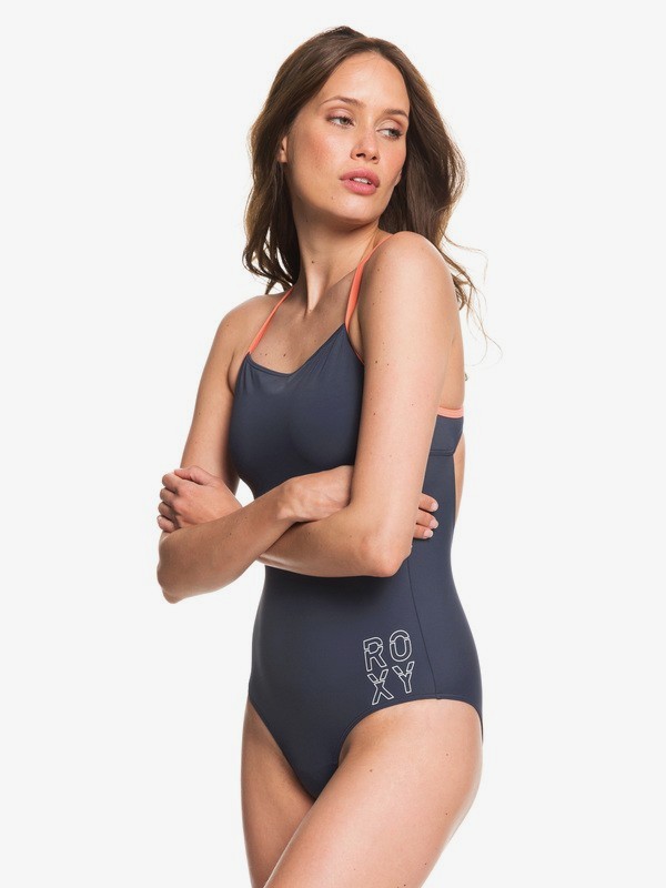 roxy, ROXY Fitness - Maillot de bain une pièce pour Femme, MOOD INDIGO (bsp0) 0 ROXY Fitness - Maillot de bain une pièce pour Femme Bleu ERJX103197 Roxy