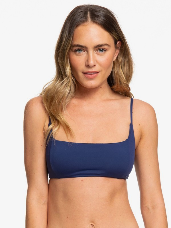 roxy, Softly Love Bralet Bikini Top, MEDIEVAL BLUE (bte0) 0 Softly Love Bralet Bikini Top ERJX303790 Roxy
