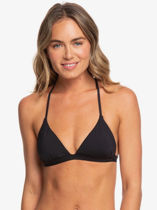 roxy, Beach Classics T-Back Bikini Top, TRUE BLACK (kvj0) 0 Beach Classics T-Back Bikini Top Black ERJX304057 Roxy