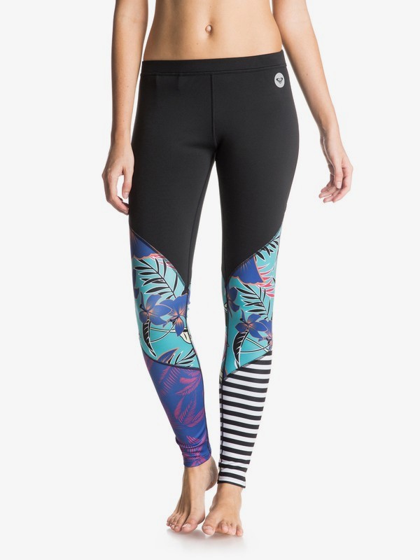 roxy, Polynesia - Bikini Bottoms, POLYNESIA POP FLORAL COMBO DAR (bny6) 0 Polynesia - Bikini Bottoms Blue ERJX403088 Roxy