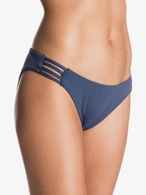 roxy, Strappy Love Reversible 70'S Bikini Bottoms, MARINE (bta0) 0 Strappy Love Reversible 70'S Bikini Bottoms ERJX403282 Roxy