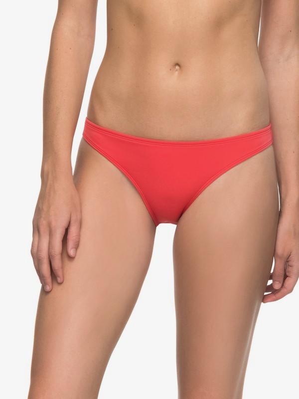 roxy, ROXY Essentials - Bas de bikini couvrance naturelle pour Femme, TEABERRY (mmn0) 0 ROXY Essentials - Bas de bikini couvrance naturelle pour Femme Rose ERJX403462 Roxy