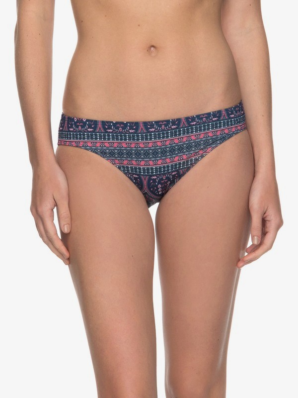 roxy, Sun, Surf And ROXY - Mutandina Bikini 70s, CHINA BLUE NEW MAIDEN SWIM (bnd5) 0 Sun, Surf And ROXY - Mutandina Bikini 70s Multicolor ERJX403518 Roxy