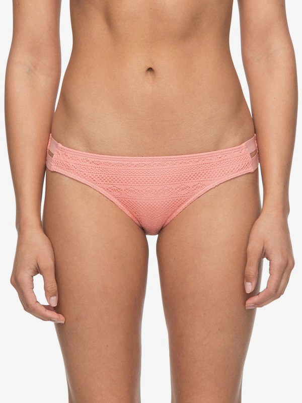 roxy, Surf Memory Scooter Bikini Bottoms, LOBSTER BISQUE (mhh0) 0 Surf Memory Scooter Bikini Bottoms Pink ERJX403579 Roxy