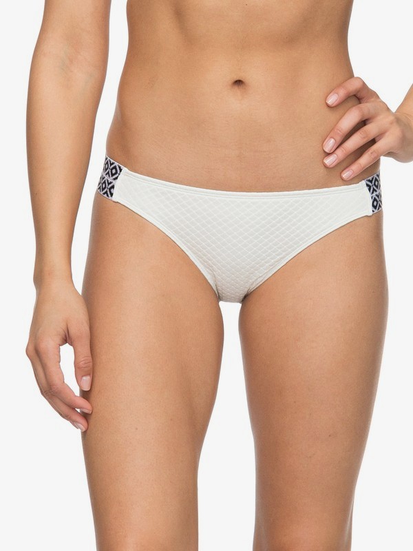 roxy, Western Escape Scooter Bikini Bottoms, MARSHMALLOW (wbt0) 0 Western Escape Scooter Bikini Bottoms White ERJX403580 Roxy