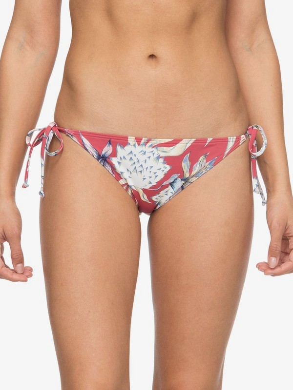 roxy, Little Bandits Tie Side Surfer Bikini Bottoms, HOLLY BERRY SWIM HOUSE OF THE (mmt7) 0 Little Bandits Tie Side Surfer Bikini Bottoms Pink ERJX403587 Roxy