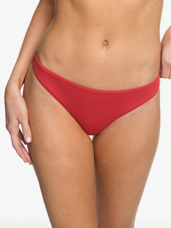roxy, Softly Love Moderate Bikini Bottoms, CARDINAL (rpe0) 0 Softly Love Moderate Bikini Bottoms Red ERJX403605 Roxy