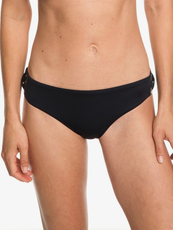 roxy, Beach Classics Full Bikini Bottoms, TRUE BLACK (kvj0) 0 Beach Classics Full Bikini Bottoms Black ERJX403676 Roxy