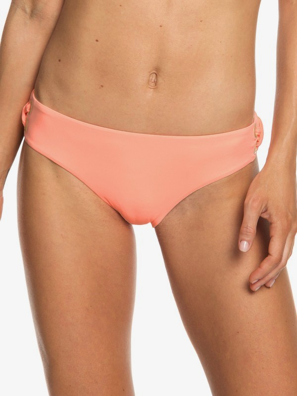 roxy, Beach Classics Full Bikini Bottoms, SOUFFLE (mfg0) 0 Beach Classics Full Bikini Bottoms Pink ERJX403676 Roxy