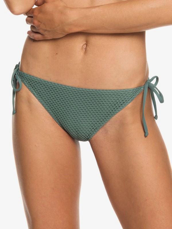 roxy, Garden Summers - Braguita de Bikini con Lazadas Laterales Ajustables para Mujer, DUCK GREEN (gpl0) 0 Garden Summers - Braguita de Bikini con Lazadas Laterales Ajustables para Mujer Verde ERJX403689 Roxy