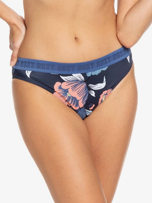 roxy, ROXY Fitness - Volles Bikiniunterteil für Frauen, MED BLUE FULL FLOWERS SW (bte1) 0 ROXY Fitness - Volles Bikiniunterteil für Frauen Blau ERJX403693 Roxy
