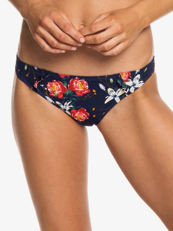 roxy, Love And Karma Regular Bikini Bottoms, MEDIEVAL BLUE GARDEN LILY SWIM (bte9) 0 Love And Karma Regular Bikini Bottoms Blue ERJX403694 Roxy