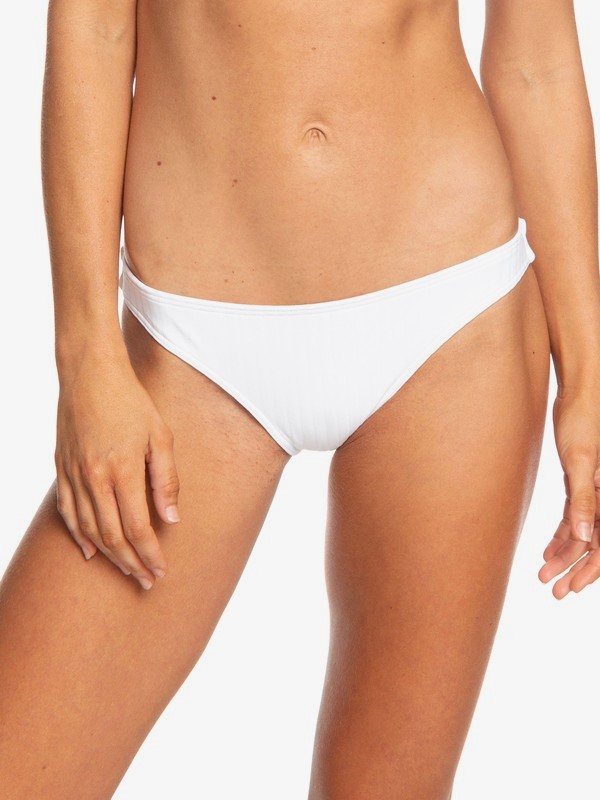 roxy, Color My Life Mini Bikini Bottoms, BRIGHT WHITE (wbb0) 0 Color My Life Mini Bikini Bottoms White ERJX403697 Roxy