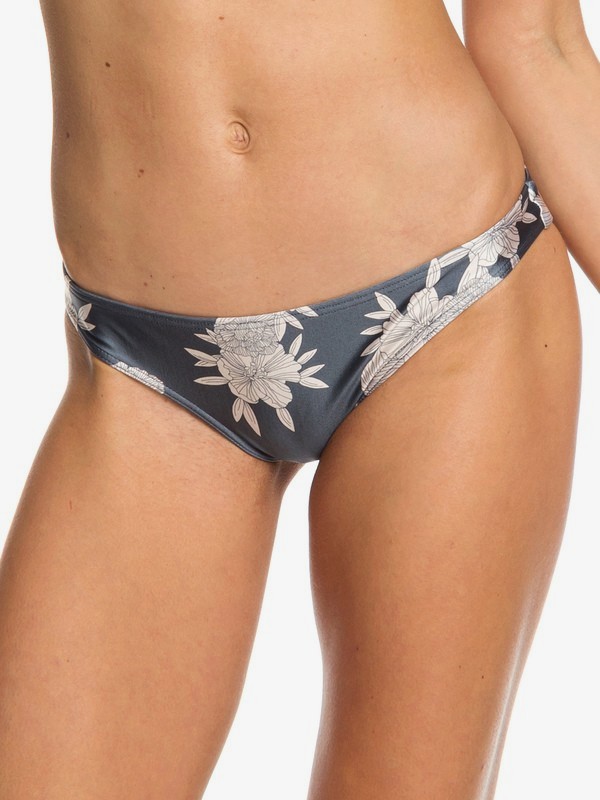 roxy, Romantic Senses Mini Bikini Bottoms, TURBULENCE ROSE AND PEARLS SW (kym6) 0 Romantic Senses Mini Bikini Bottoms Black ERJX403713 Roxy