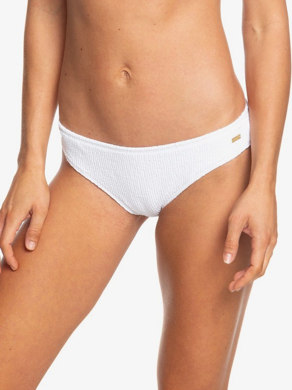 roxy, Sun Memory Moderate Bikini Bottoms, BRIGHT WHITE (wbb0) 0 Sun Memory Moderate Bikini Bottoms White ERJX403747 Roxy
