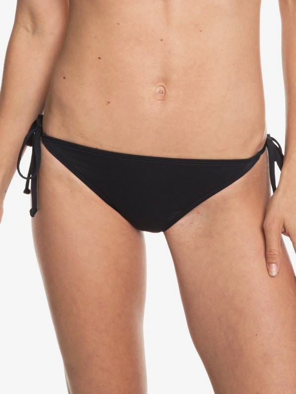 roxy, Beach Classics - Braguita de Bikini con Lazadas Laterales Ajustables para Mujer, TRUE BLACK (kvj0) 0 Beach Classics - Braguita de Bikini con Lazadas Laterales Ajustables para Mujer Negro ERJX403766 Roxy