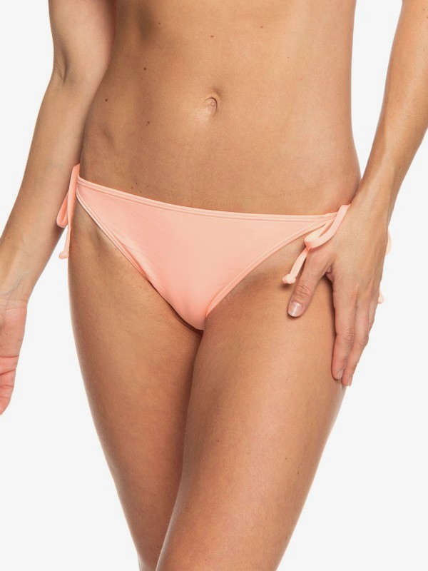 roxy, Beach Classics - Braguita de Bikini con Lazadas Laterales Ajustables para Mujer, SOUFFLE (mfg0) 0 Beach Classics - Braguita de Bikini con Lazadas Laterales Ajustables para Mujer Rosa ERJX403766 Roxy