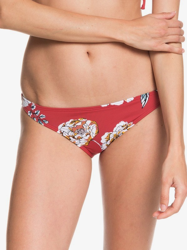roxy, Printed Beach Classics Moderate Bikini Bottoms, DEEP CLARET SWIM FULL SEPT (rqh7) 0 Printed Beach Classics Moderate Bikini Bottoms Red ERJX403782 Roxy