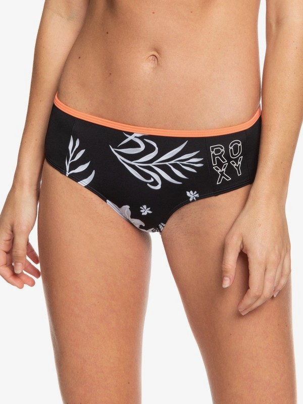 roxy, ROXY Fitness Shorty Bikini Bottoms, TRUE BLACK S FULL BICOLYS (kvj2) 0 ROXY Fitness Shorty Bikini Bottoms Black ERJX403790 Roxy