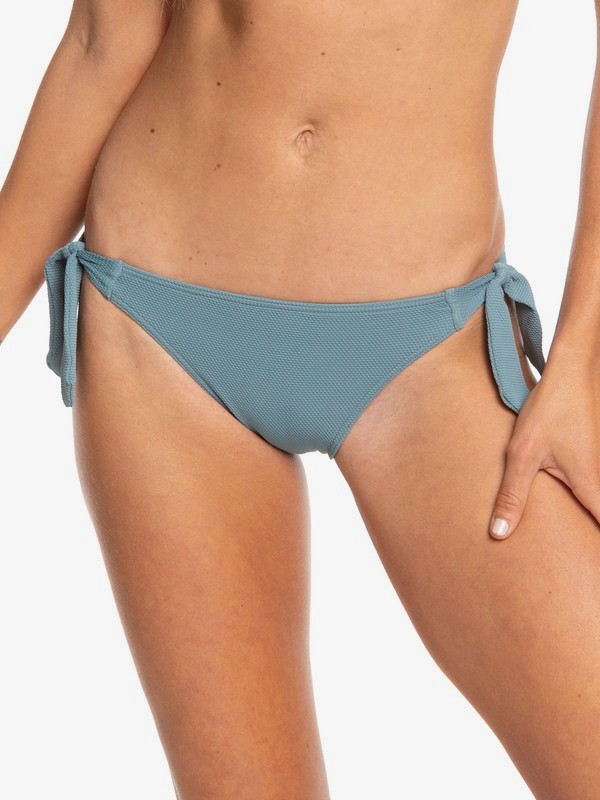 roxy, Seas The Day - Bas de bikini couvrance naturelle pour Femme, TROOPER (bln0) 0 Seas The Day - Bas de bikini couvrance naturelle pour Femme Bleu ERJX403794 Roxy