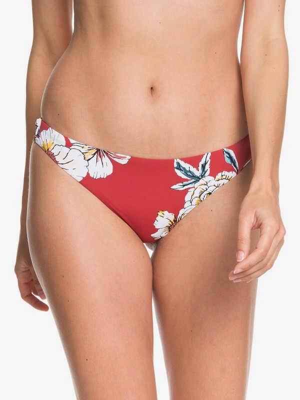 roxy, Printed Beach Classics Mini Bikini Bottoms, DEEP CLARET SWIM FULL SEPT (rqh7) 0 Printed Beach Classics Mini Bikini Bottoms Red ERJX403860 Roxy