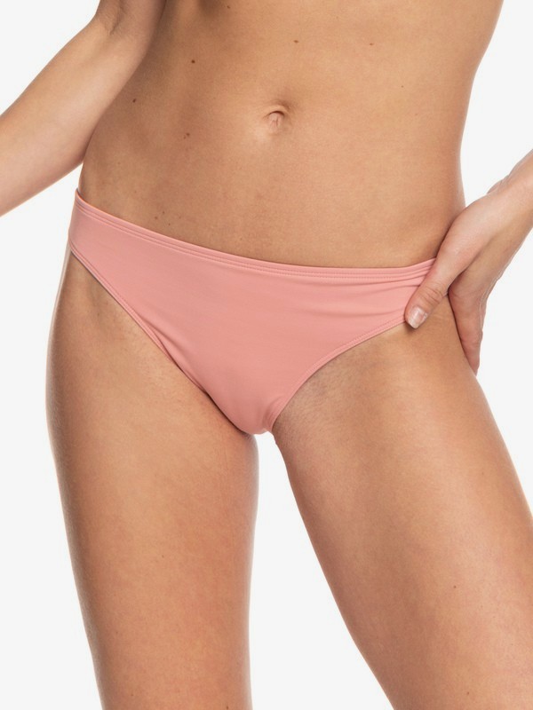 roxy, Beach Classics Moderate Bikini Bottoms, ROSETTE (mhw0) 0 Beach Classics Moderate Bikini Bottoms Pink ERJX403864 Roxy