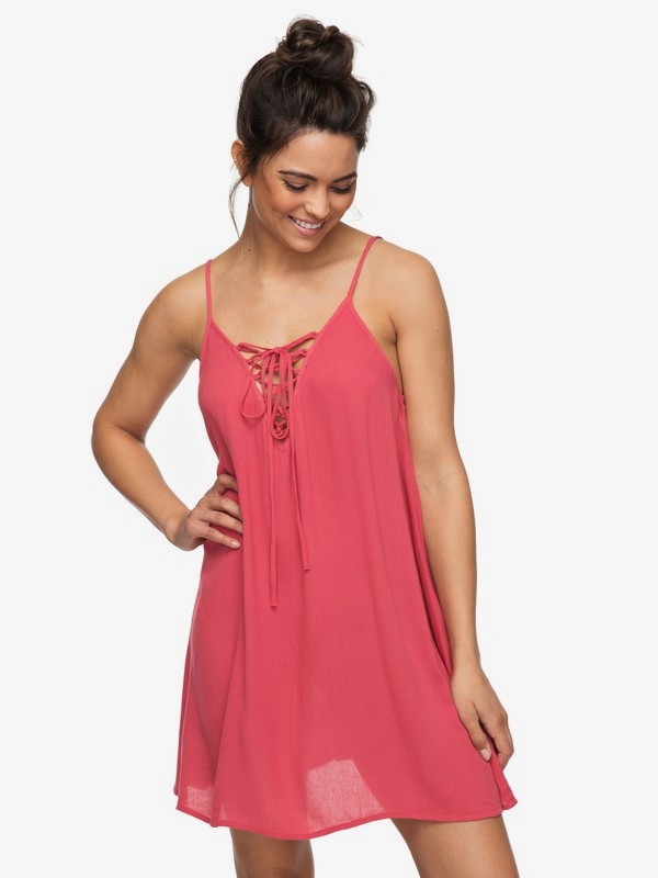 roxy, Softly Love Strappy Dress, HOLLY BERRY (mmt0) 0 Softly Love Strappy Dress Pink ERJX603122 Roxy