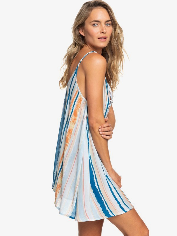 roxy, Softly Love Strappy Beach Dress, BRIGHT WHITE RIVER (wbb4) 0 Softly Love Strappy Beach Dress White ERJX603138 Roxy