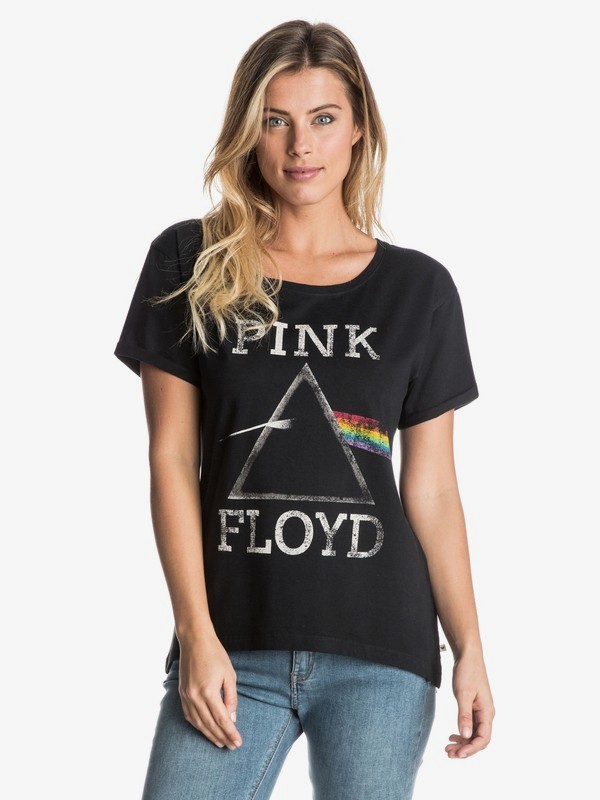 ROXY Band Collab Pink Floyd - T-Shirt ERJZT03740 0 ROXY Band Collab Pink Floyd Tee ERJZT03740 Roxy