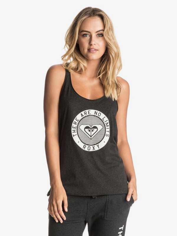 roxy, Star Palace B - Top sans manches, ANTHRACITE (kvj0) 0 Star Palace B - Top sans manches Noir ERJZT03886 Roxy
