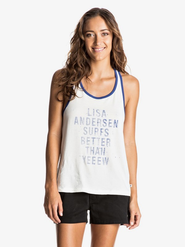 LISA ANDERSEN TANK B ERJZT03990 0 Lisa Andersen B - Vest Top ERJZT03990 Roxy