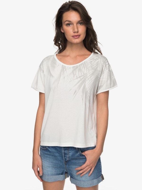 roxy, Cruz Life - T-Shirt für Frauen, MARSHMALLOW (wbt0) 0 Cruz Life - T-Shirt für Frauen Weiss ERJZT04192 Roxy