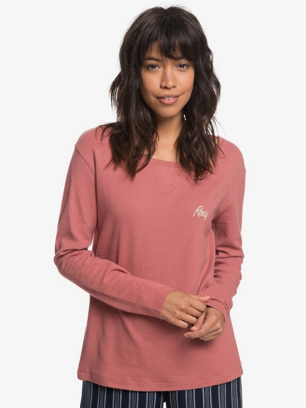 roxy, Cold Blue Rain - Maglietta a maniche lunghe da Donna, WITHERED ROSE (mmg0) 0 Cold Blue Rain - Maglietta a maniche lunghe da Donna Pink ERJZT04366 Roxy