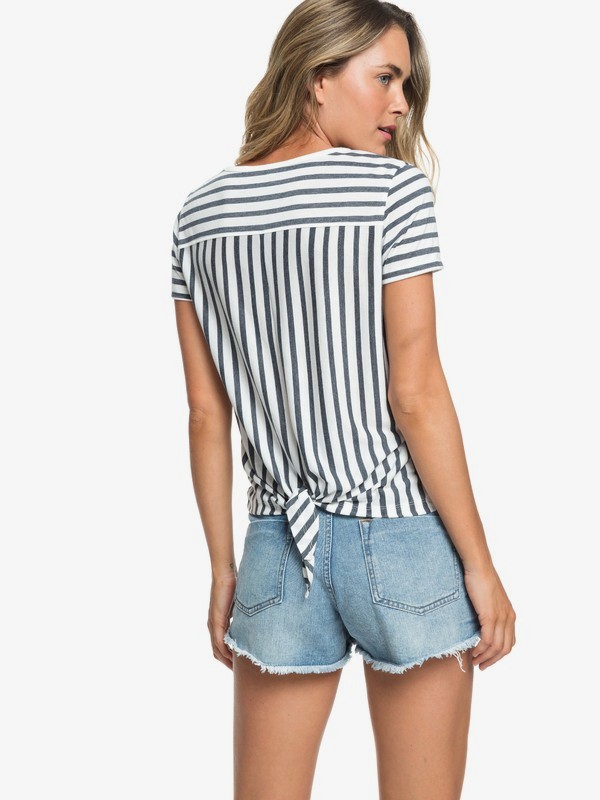 roxy, Jungle Rules Tee, TRUE BLACK BASIC BICO STRIPES (kvj4) 0 Jungle Rules Tee Black ERJZT04431 Roxy