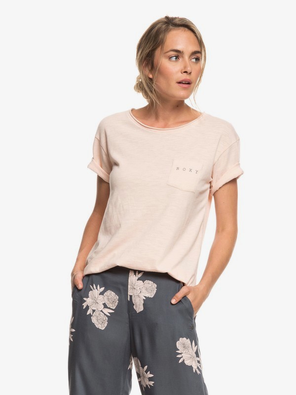 roxy, Star Solar B Tee, CLOUD PINK (mcw0) 0 Star Solar B Tee Pink ERJZT04527 Roxy
