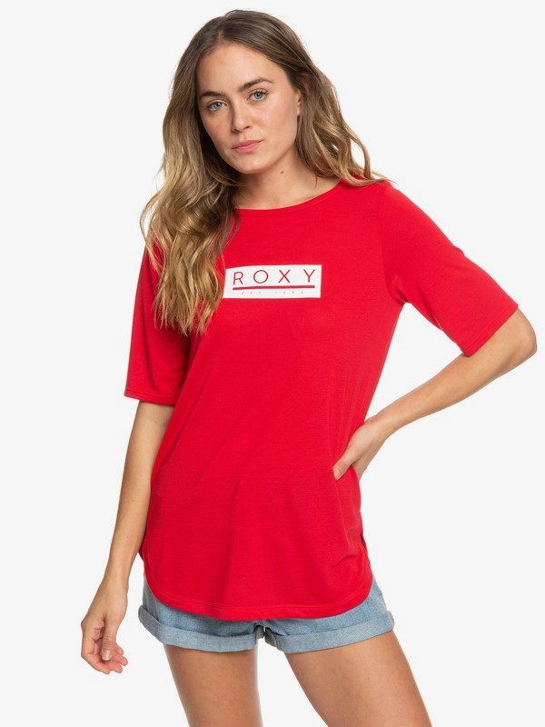 roxy, Brooklyn Baby B - T-shirt de sport pour Femme, BARBERRY (mpt0) 0 Brooklyn Baby B - T-shirt de sport pour Femme Rose ERJZT04533 Roxy