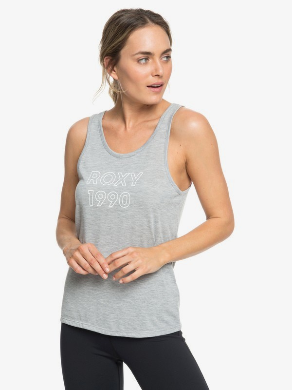 roxy, Shades Of Cool A - Yoga-Top für Frauen, HERITAGE HEATHER (sgrh) 0 Shades Of Cool A - Yoga-Top für Frauen Grau ERJZT04535 Roxy