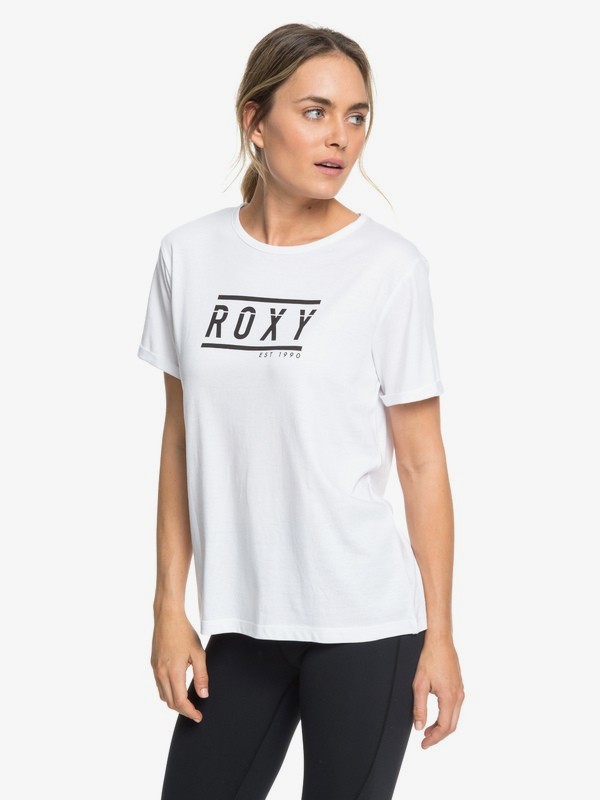 roxy, Indigo Days - Camiseta para Yoga para Mujer, BRIGHT WHITE (wbb0) 0 Indigo Days - Camiseta para Yoga para Mujer Blanco ERJZT04539 Roxy