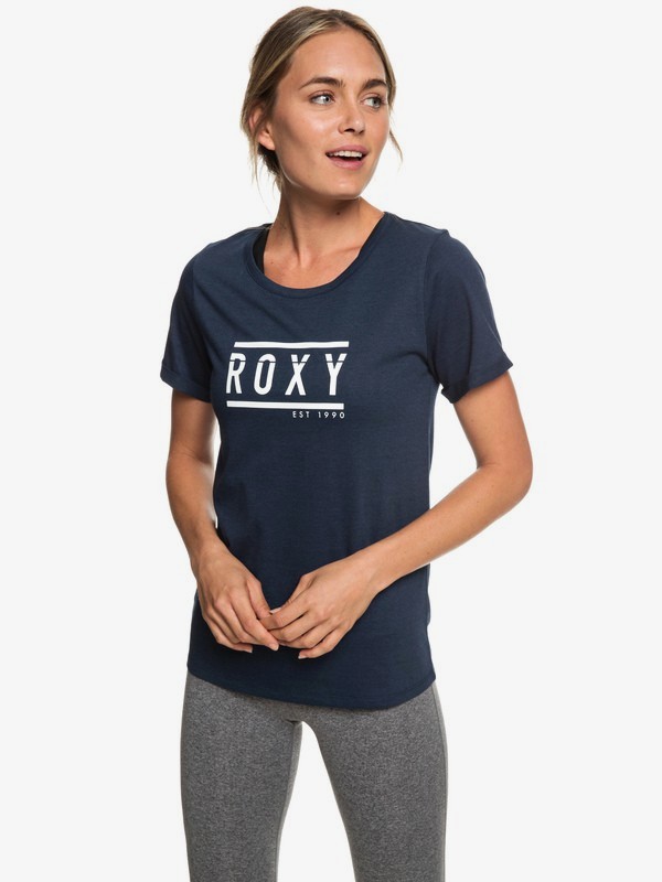 roxy, Indigo Days - Camiseta para Yoga para Mujer, DRESS BLUES (btk0) 0 Indigo Days - Camiseta para Yoga para Mujer Azul ERJZT04540 Roxy
