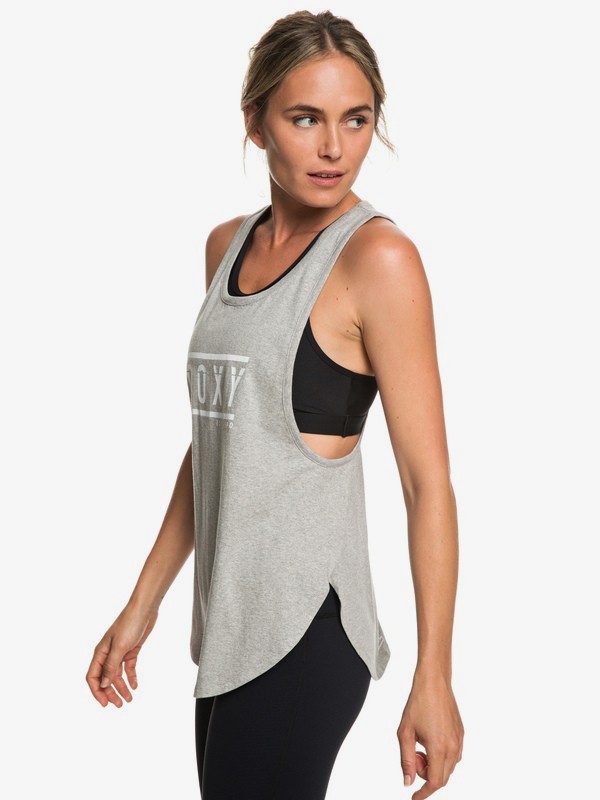 roxy, Light My Way B - Yoga-Top für Frauen, HERITAGE HEATHER (sgrh) 0 Light My Way B - Yoga-Top für Frauen Grau ERJZT04542 Roxy