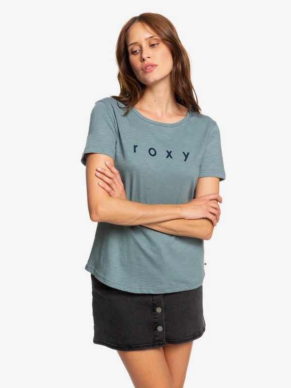 roxy, Red Sunset - T-shirt pour Femme, TROOPER (bln0) 0 Red Sunset - T-shirt pour Femme Bleu ERJZT04628 Roxy