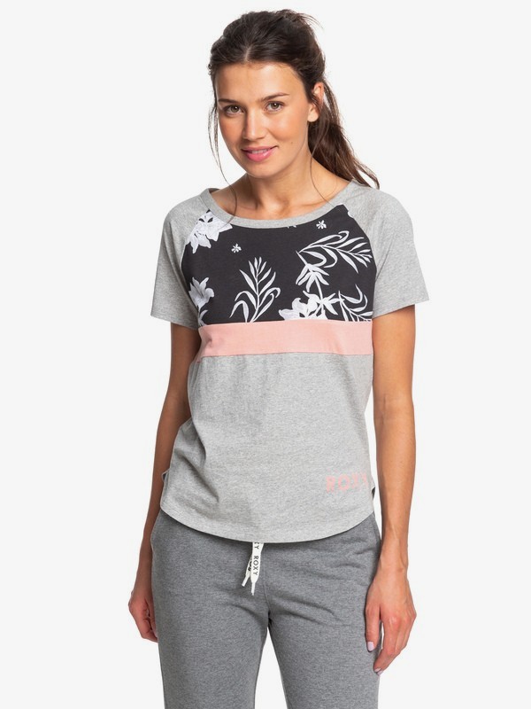 roxy, Before I Go - T-shirt pour Femme, HERITAGE HEATHER (sgrh) 0 Before I Go - T-shirt pour Femme Gris ERJZT04658 Roxy