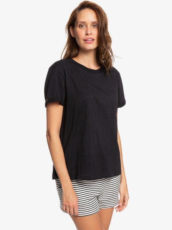 roxy, Surfing In Rhythm B Tee, TRUE BLACK (kvj0) 0 Surfing In Rhythm B Tee Black ERJZT04693 Roxy