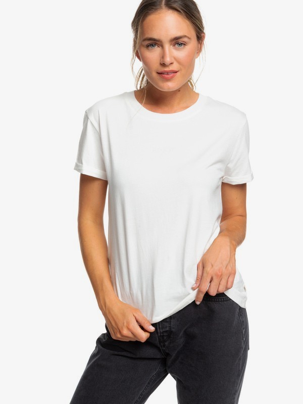 roxy, Surfing In Rhythm B Tee, SNOW WHITE (wbk0) 0 Surfing In Rhythm B Tee White ERJZT04693 Roxy