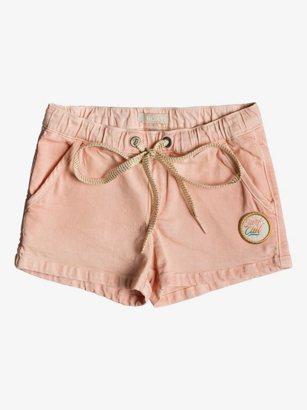 roxy, Donuts Time - Short Vaquero para Chicas 2-7, SALMON (mfg0) 0 Donuts Time - Short Vaquero para Chicas 2-7 Rosa ERLDS03035 Roxy